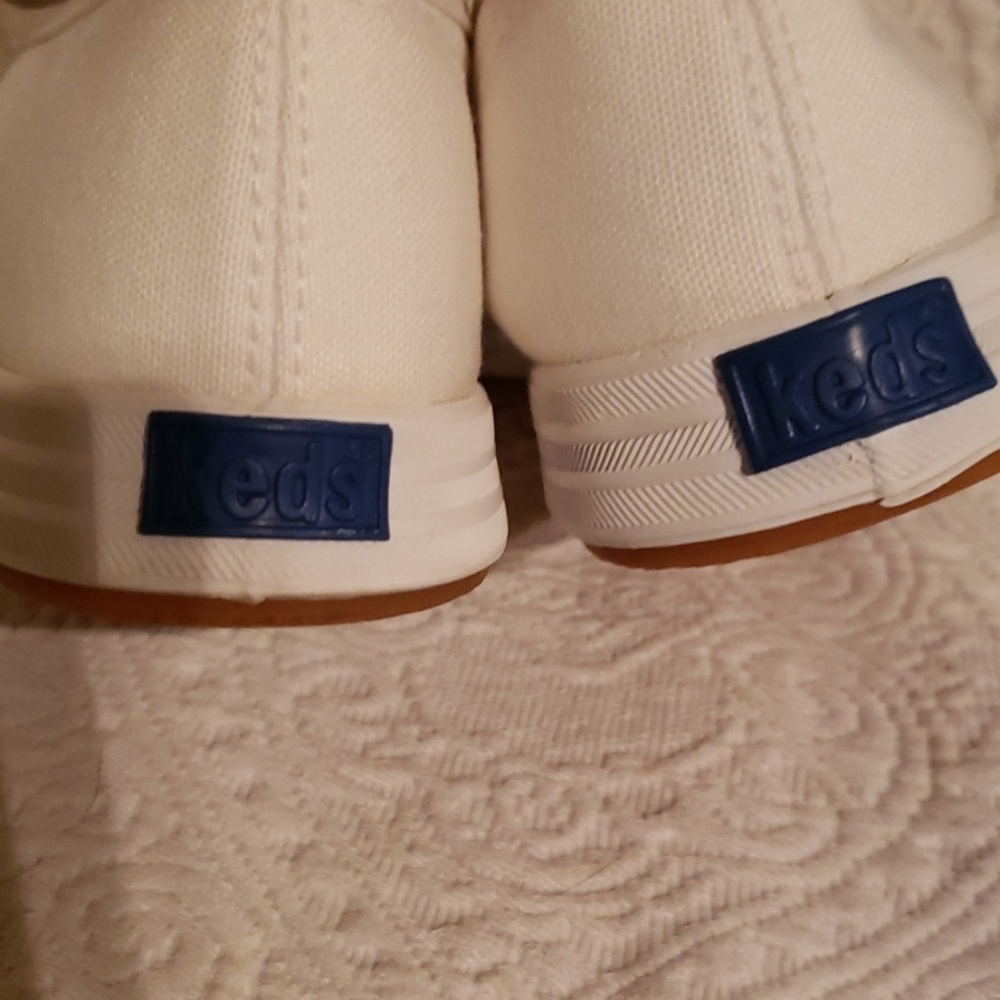 KEDS original white canvas sneaker